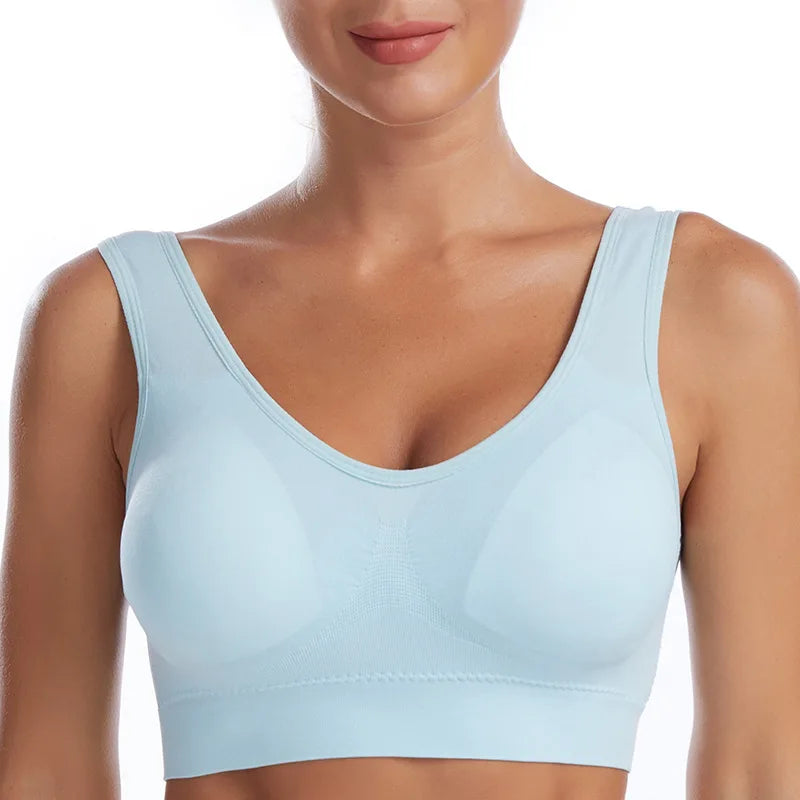 Breathable Seamless Plus Size Bra