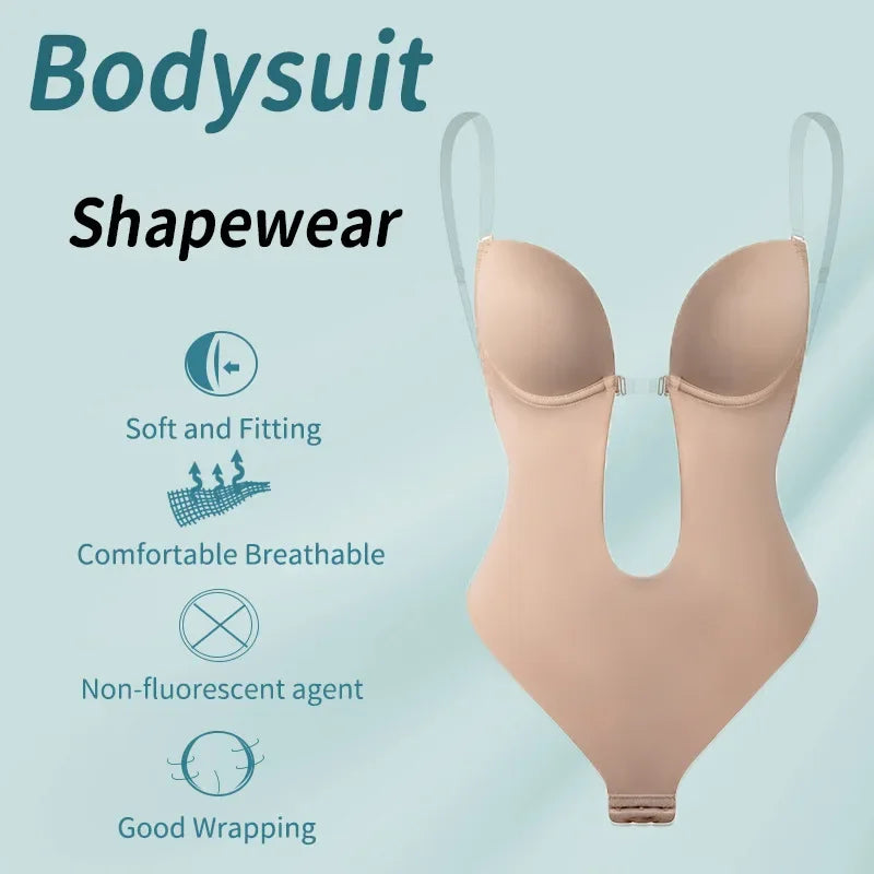 Body Shaper with Back Neckline