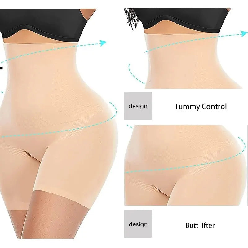 Seamless Shaping Shorts for Thighs and Butt