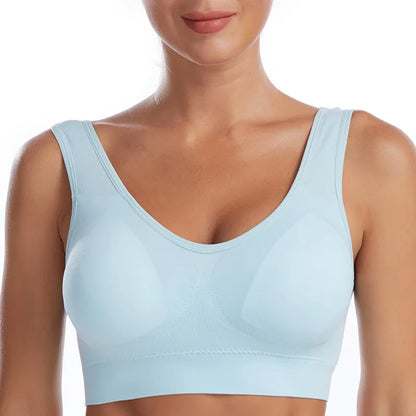 Breathable Seamless Plus Size Bra