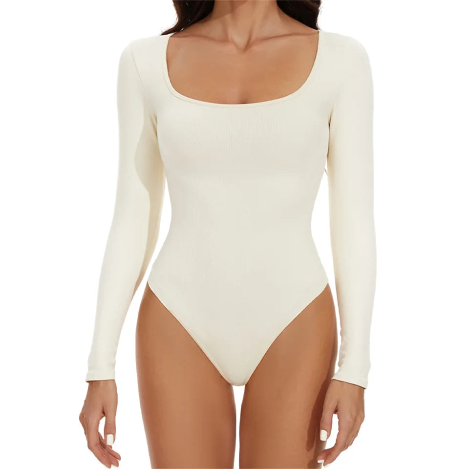 Long Sleeve Seamless Bodysuit