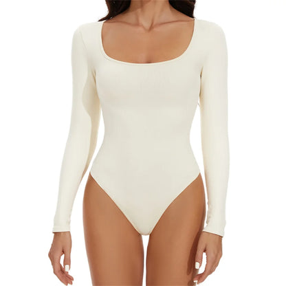 Long Sleeve Seamless Bodysuit