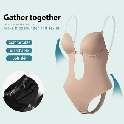 Body Shaper with Back Neckline