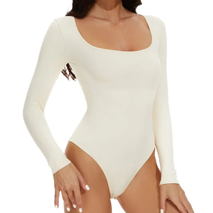 Long Sleeve Seamless Bodysuit