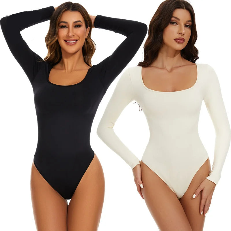 Long Sleeve Seamless Bodysuit
