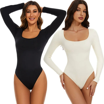 Long Sleeve Seamless Bodysuit