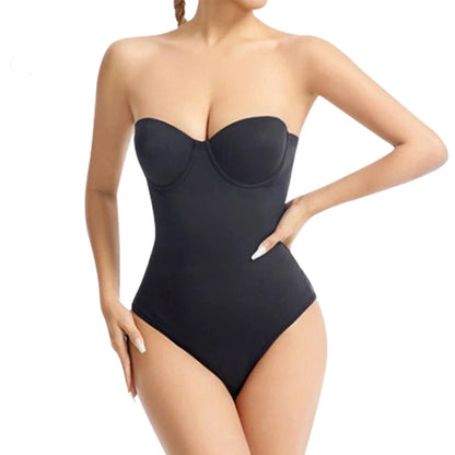 Body Shaper with Removable Shoulder Strap