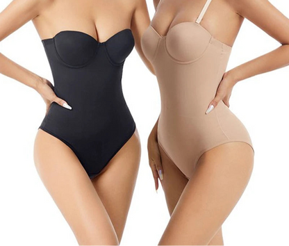 Body Shaper with Removable Shoulder Strap