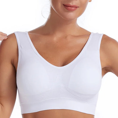Breathable Seamless Plus Size Bra